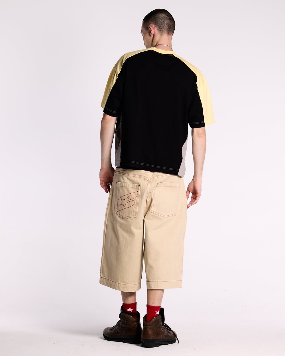 SPEED SPOKE TEE YELLOW & BLACK - COLD CULTURE