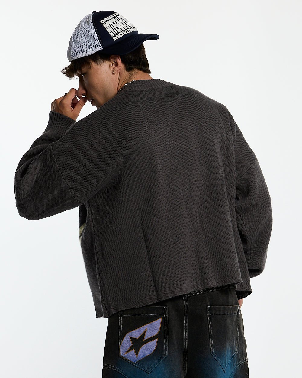 SPIDER KNIT GREY - COLD CULTURE