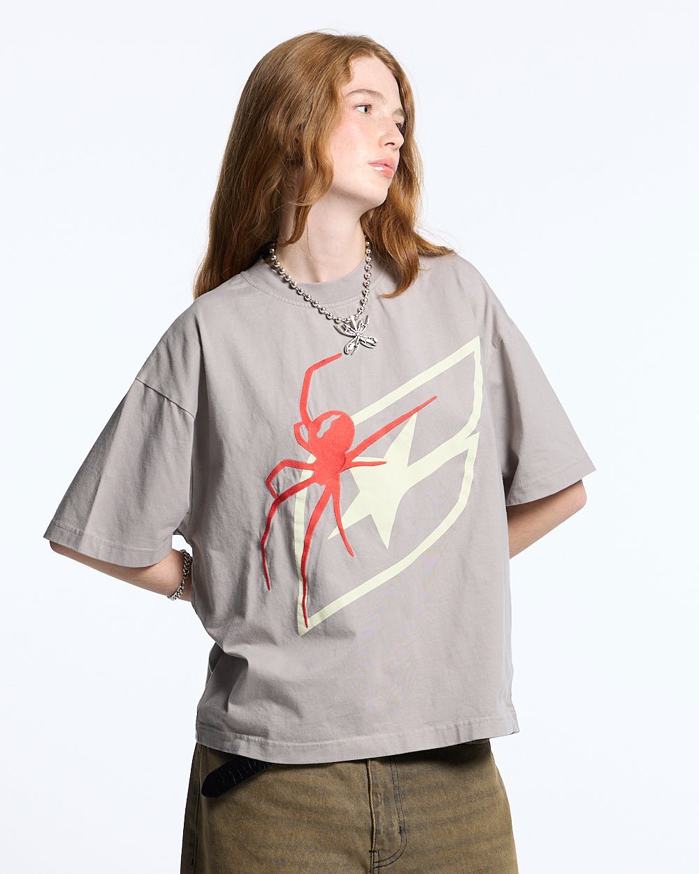 SPIDER TEE GREY - COLD CULTURE