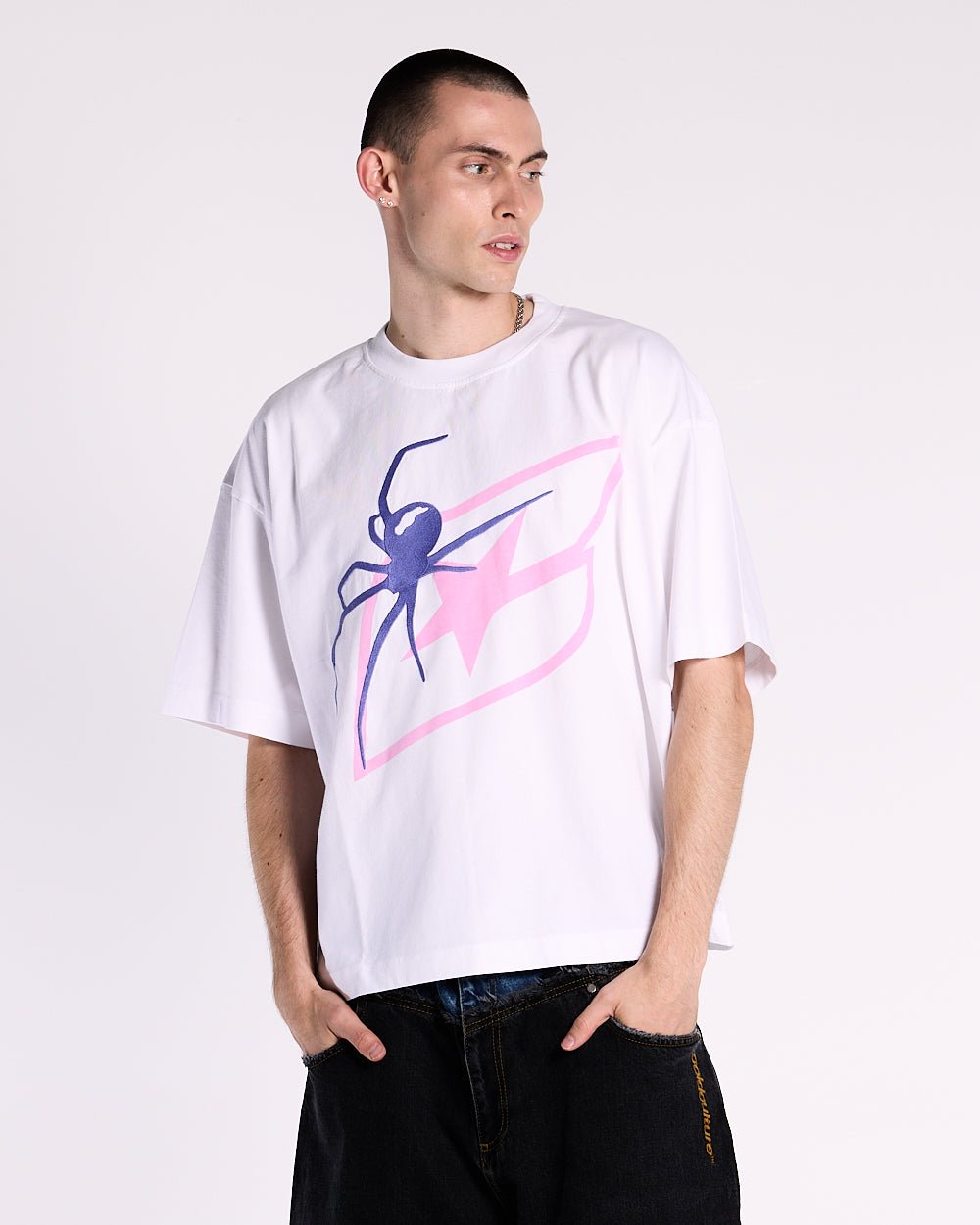 SPIDER TEE WHITE - COLD CULTURE
