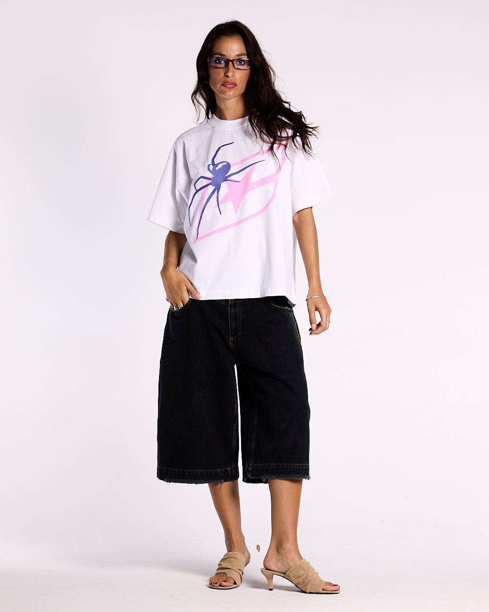 SPIDER TEE WHITE - COLD CULTURE