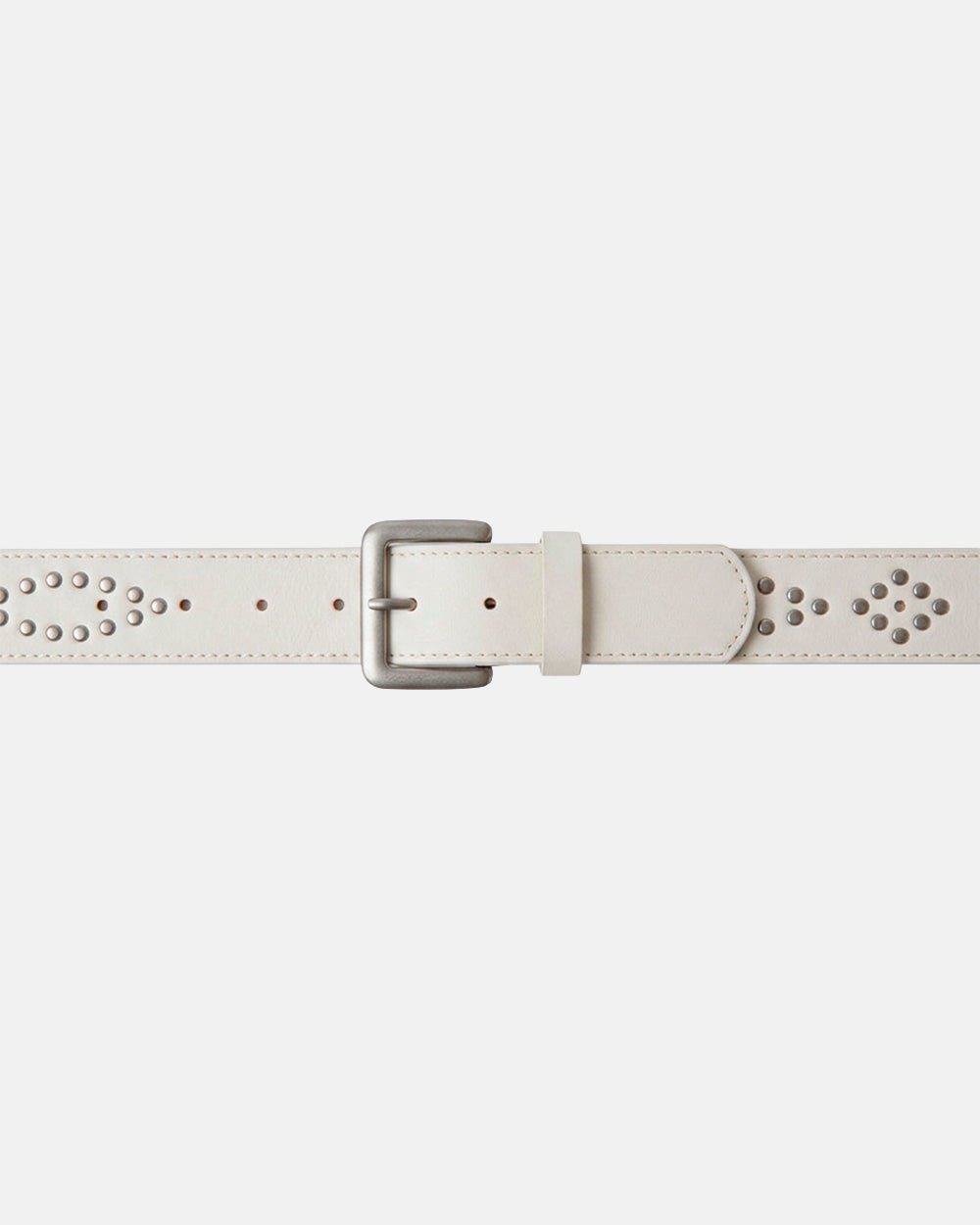 SPIKES BELT WHITE - Cold Culture