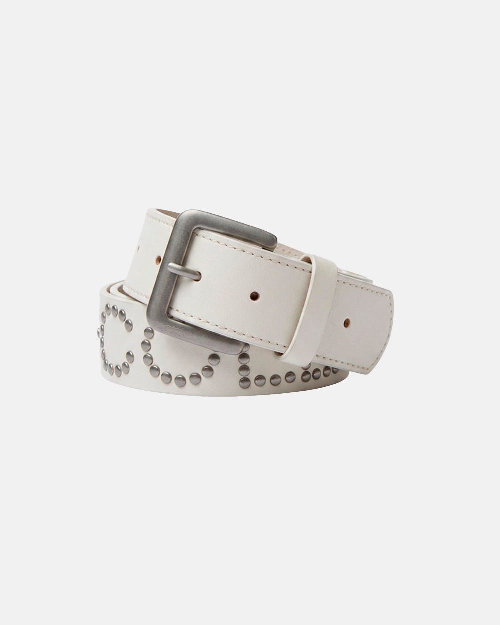 SPIKES BELT WHITE - Cold Culture