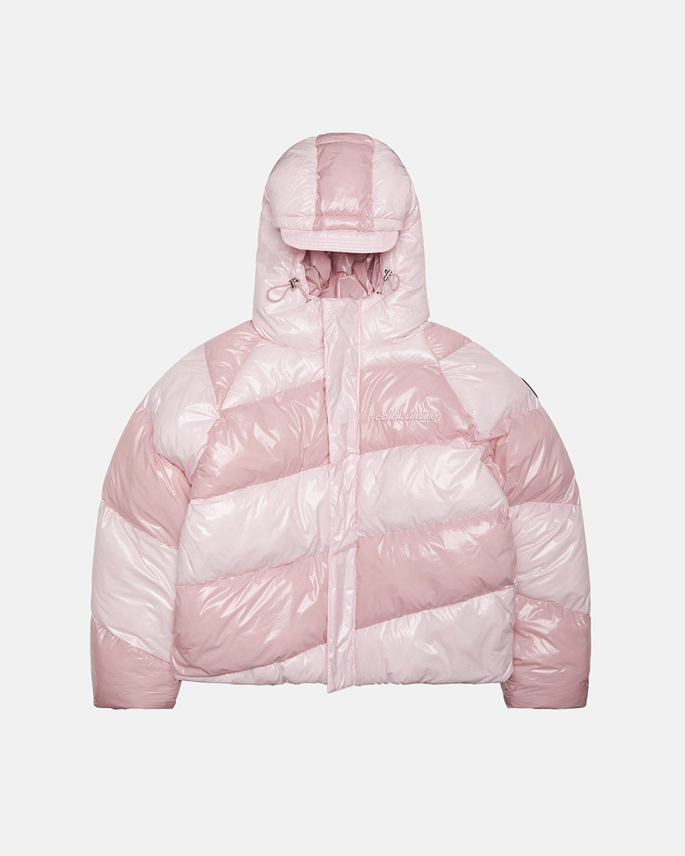 SPIRAL PUFFER GLOSSY PINK MIX - Cold Culture