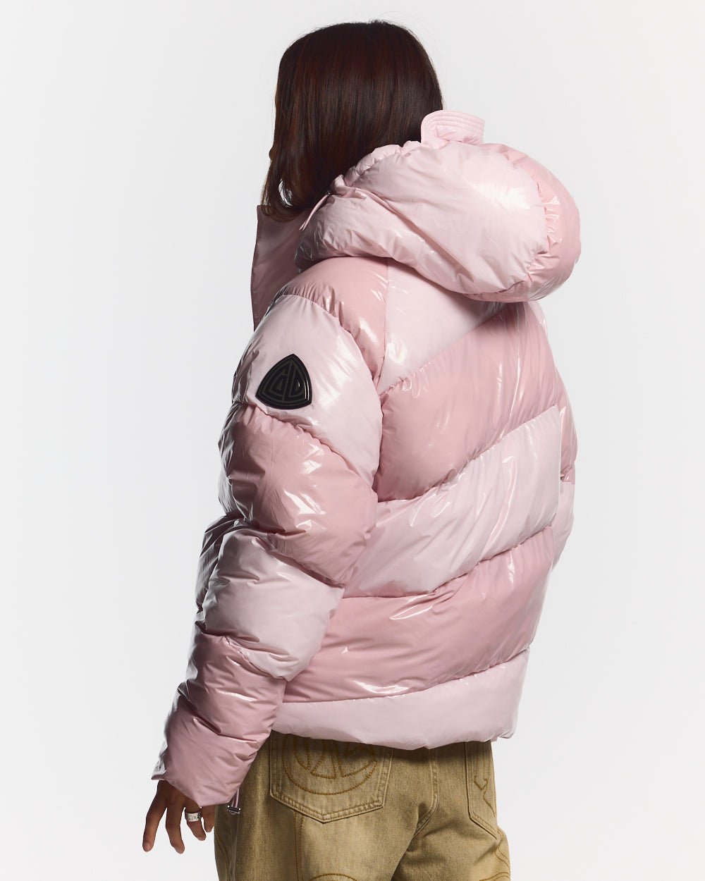 SPIRAL PUFFER GLOSSY PINK MIX - Cold Culture