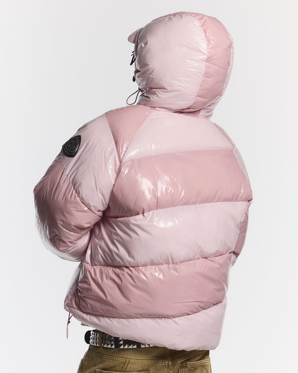 SPIRAL PUFFER GLOSSY PINK MIX - Cold Culture
