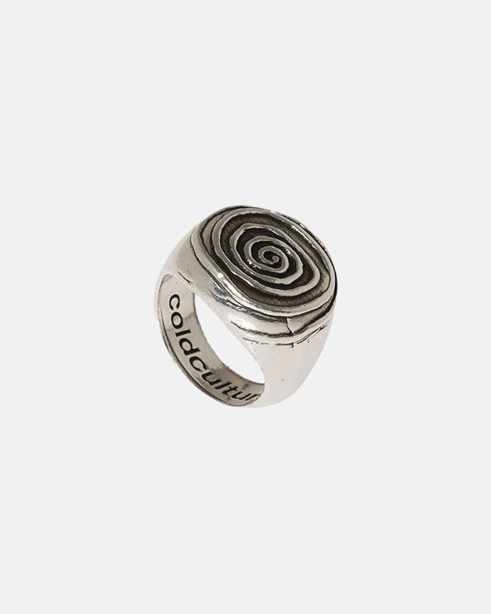 SPIRAL SIGNET RING
