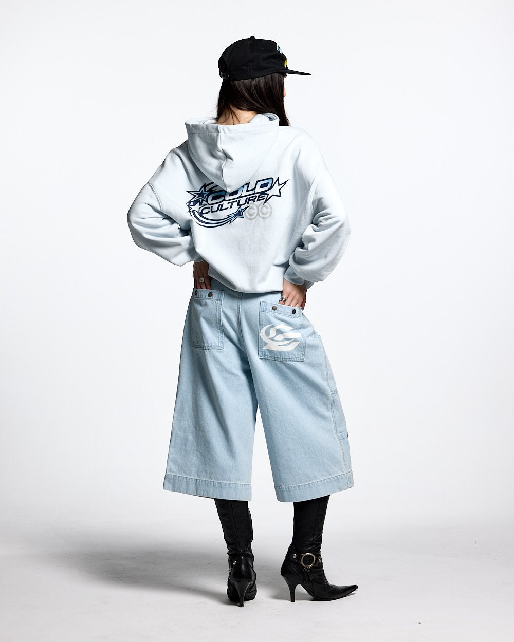 SPLASH HOODIE AIR BLUE - COLD CULTURE