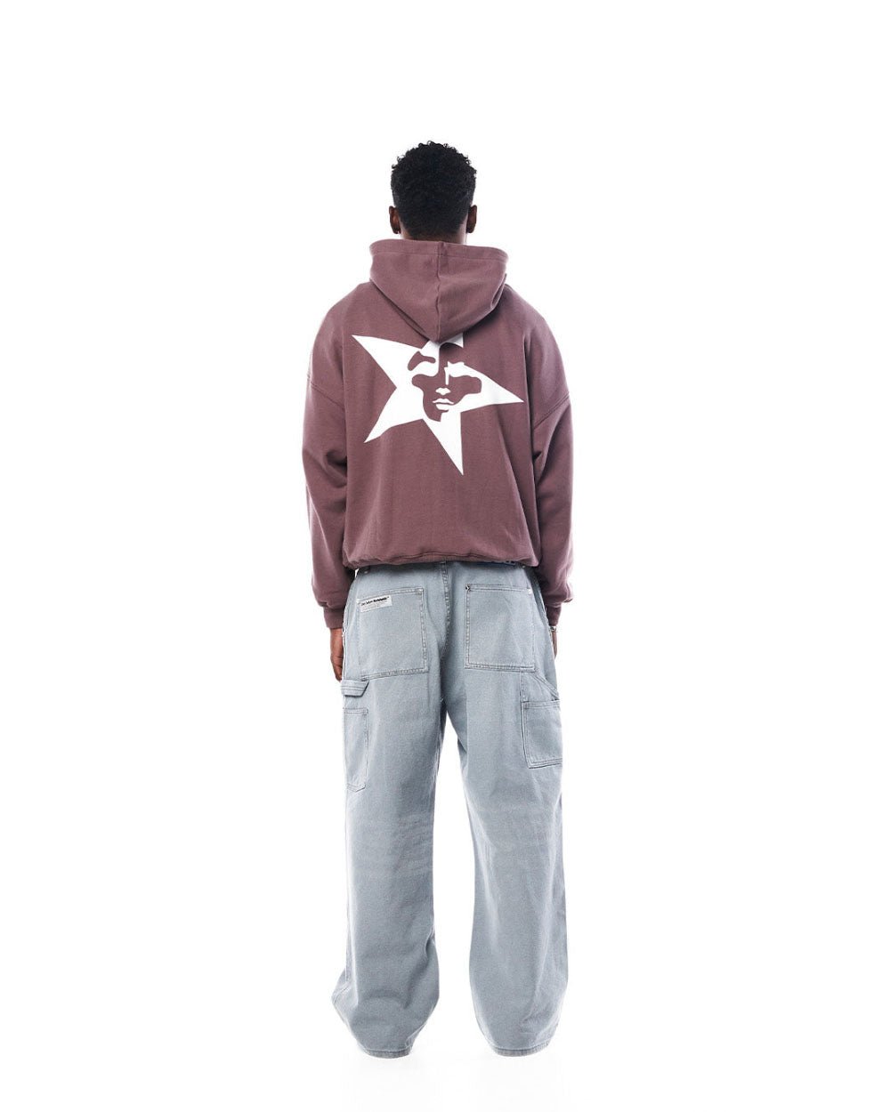 STARFACE ZIP HOODIE DARK BRONZE - COLD CULTURE