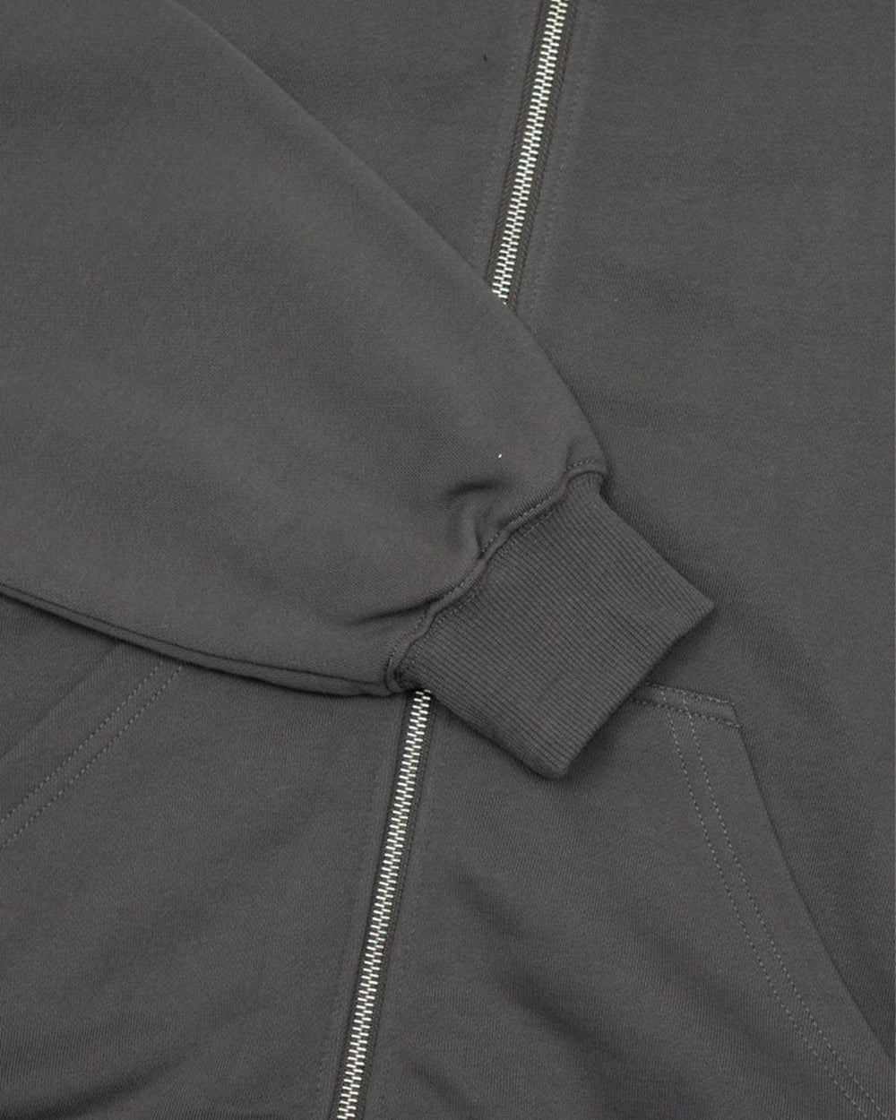 STARFACE ZIP HOODIE GREY - COLD CULTURE