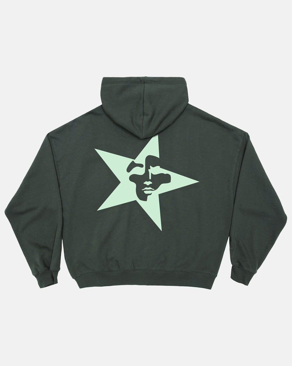 STARFACE ZIP HOODIE NIGHT GREEN - COLD CULTURE