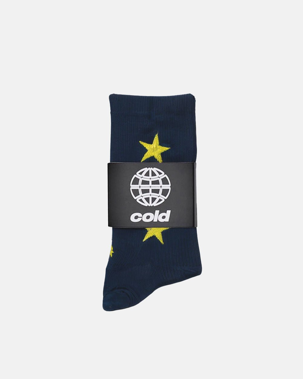 STARRY SOCKS DARK NAVY - Cold Culture