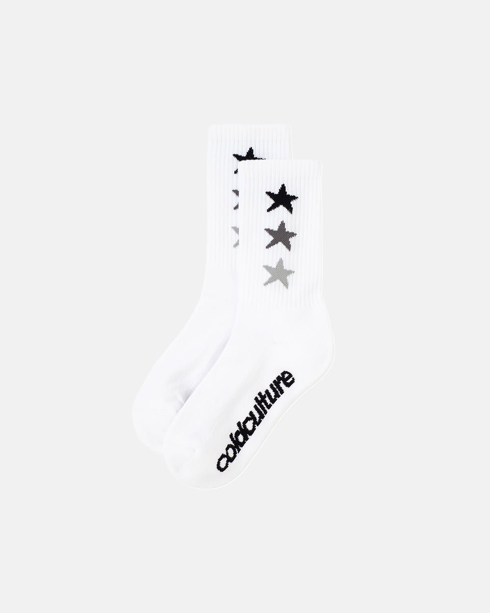 STARRY SOCKS GREY SCALE - COLD CULTURE