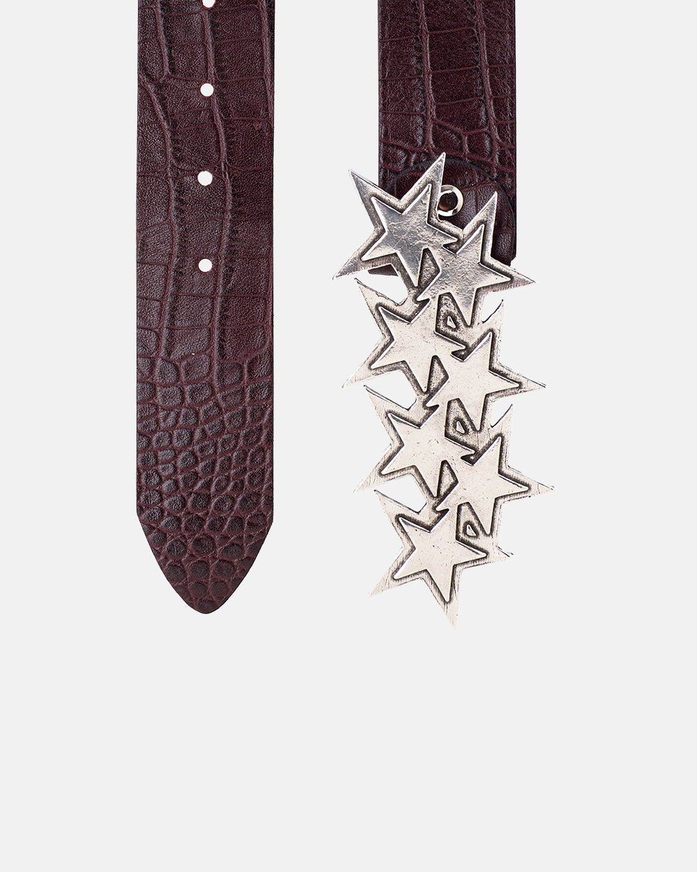 STARS BELT CROCODILE BORDO - COLD CULTURE