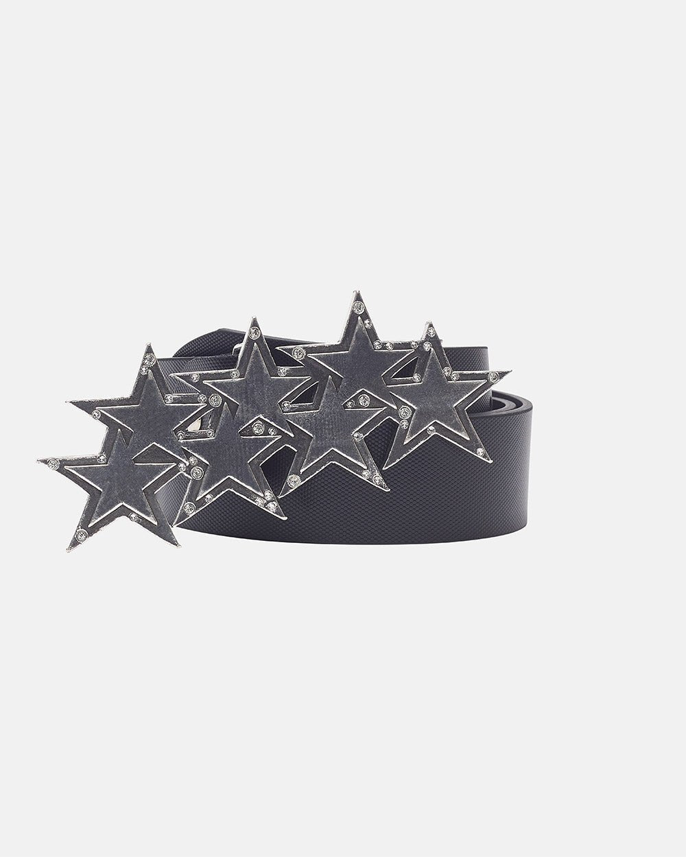 STARS BLING BLING LEATHER BELT - Cold Culture
