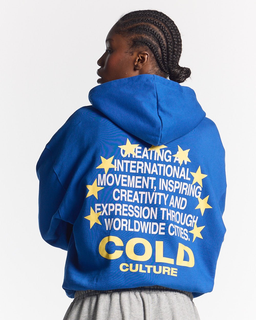 STARS CIRCLE HOODIE EUROPE - COLD CULTURE