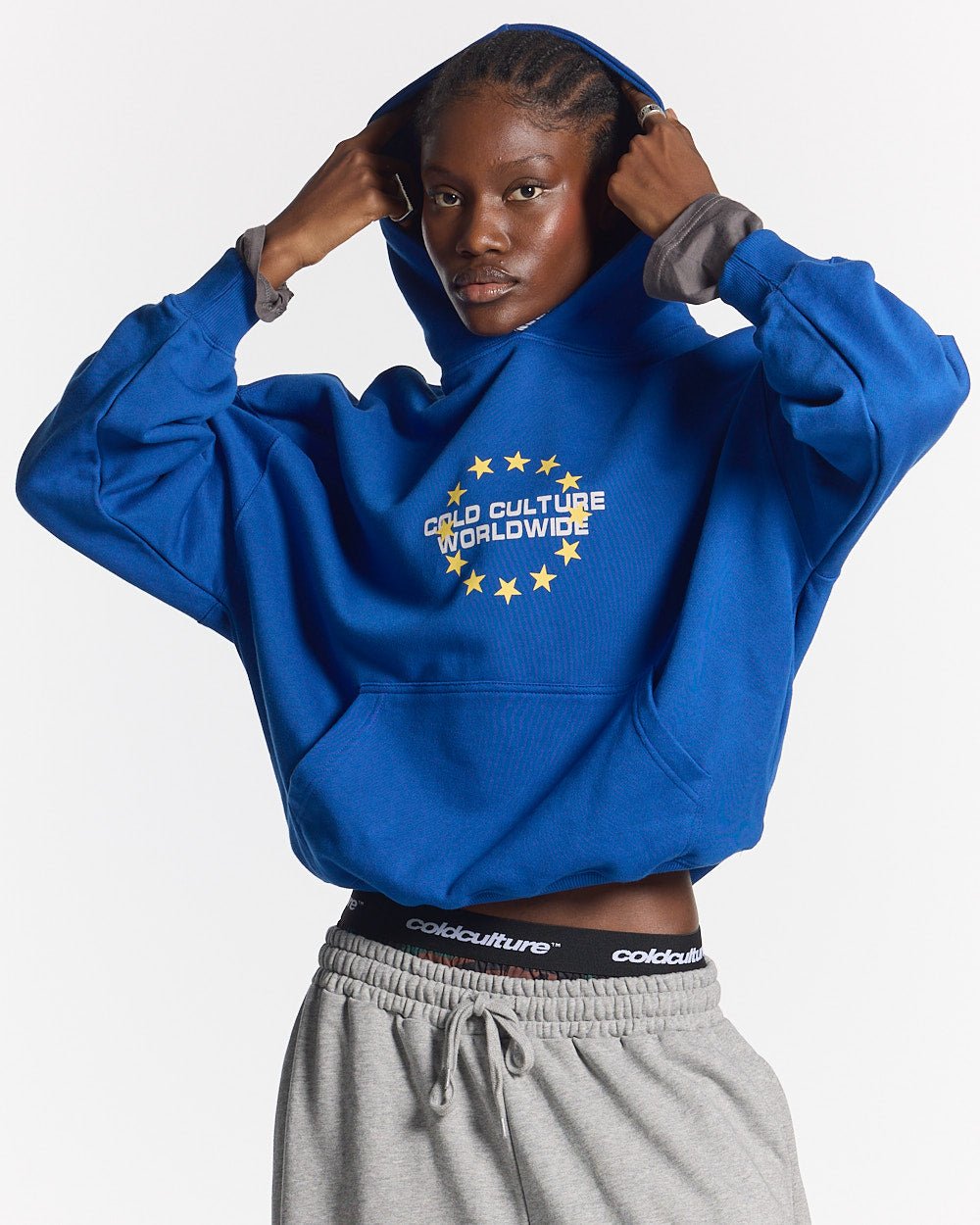 STARS CIRCLE HOODIE EUROPE - COLD CULTURE