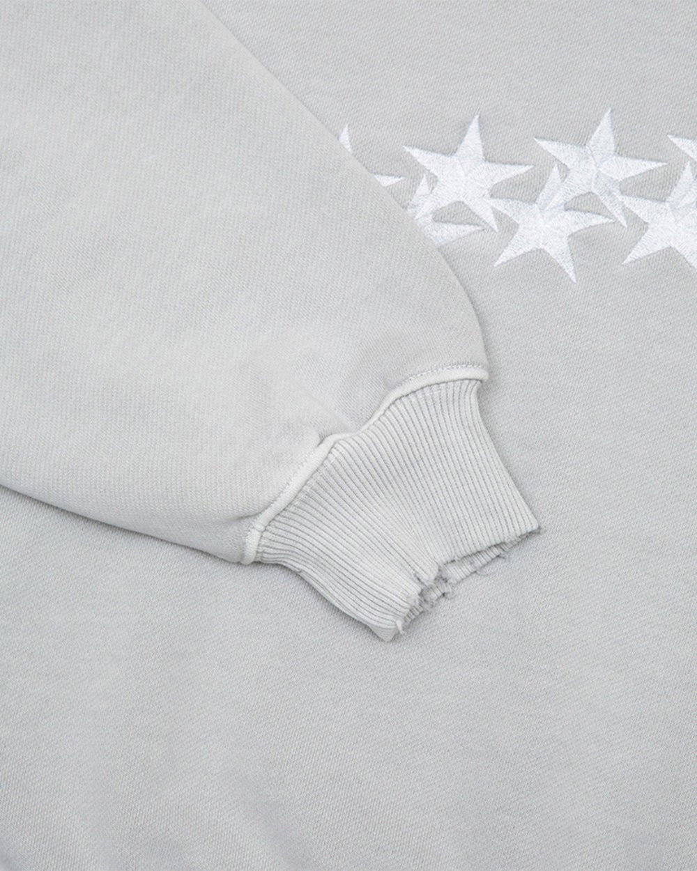 STARS CREWNECK PALE GREY - COLD CULTURE