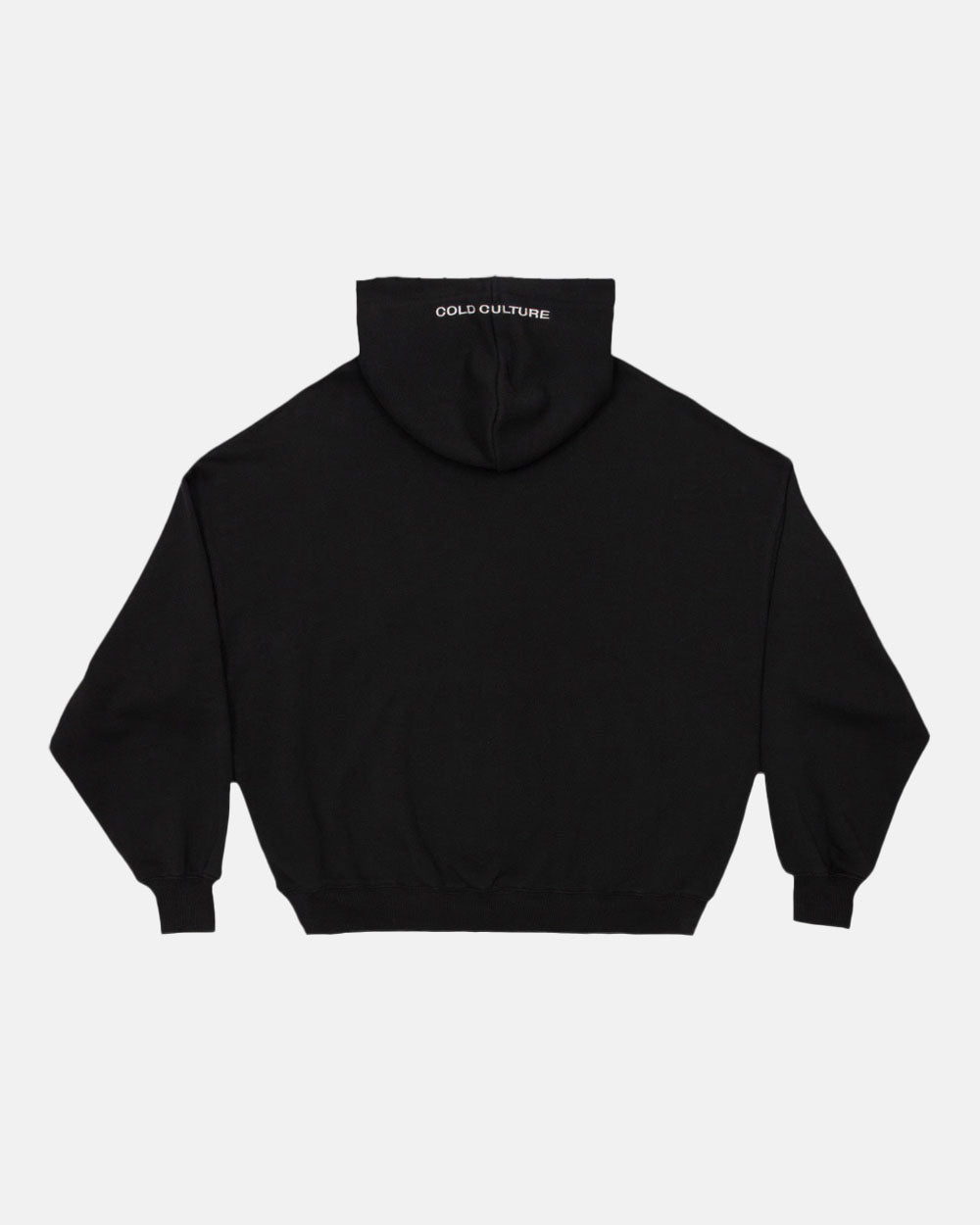 STARS HOODIE BLACK - COLD CULTURE