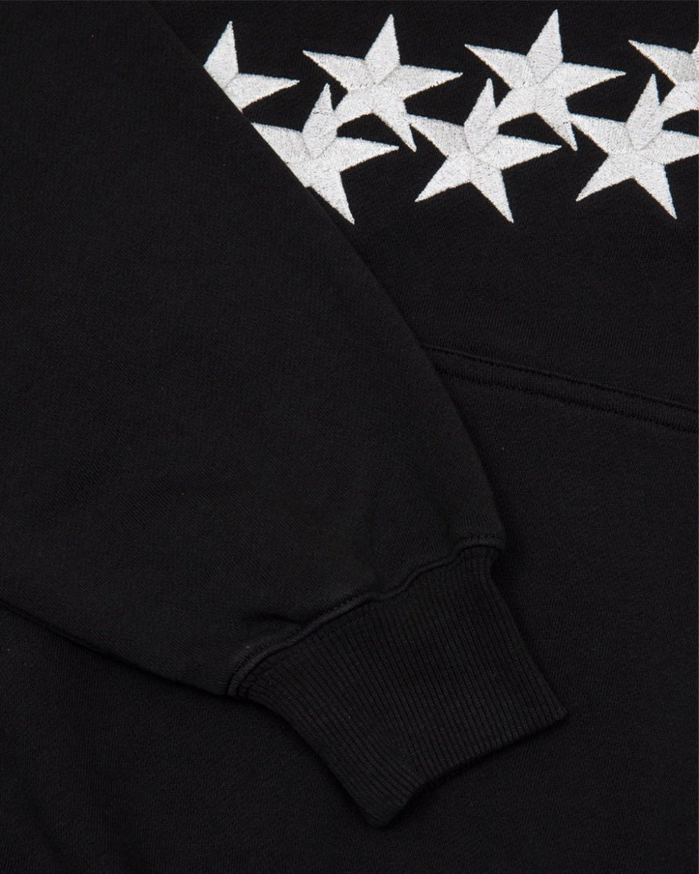 STARS HOODIE BLACK - COLD CULTURE