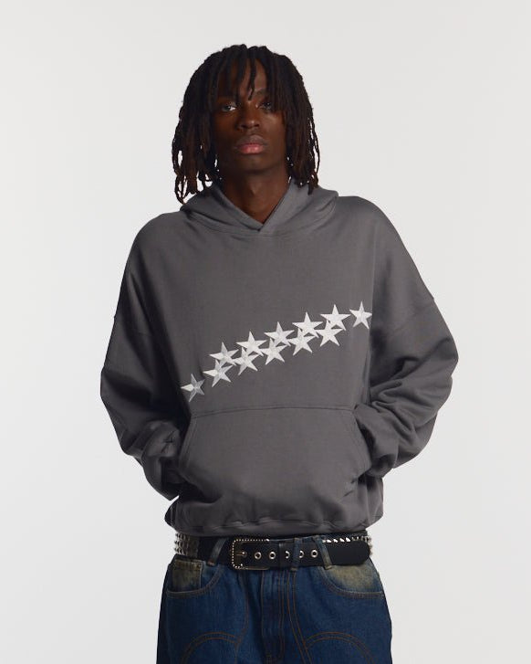 STARS HOODIE DUST GREY - COLD CULTURE #man