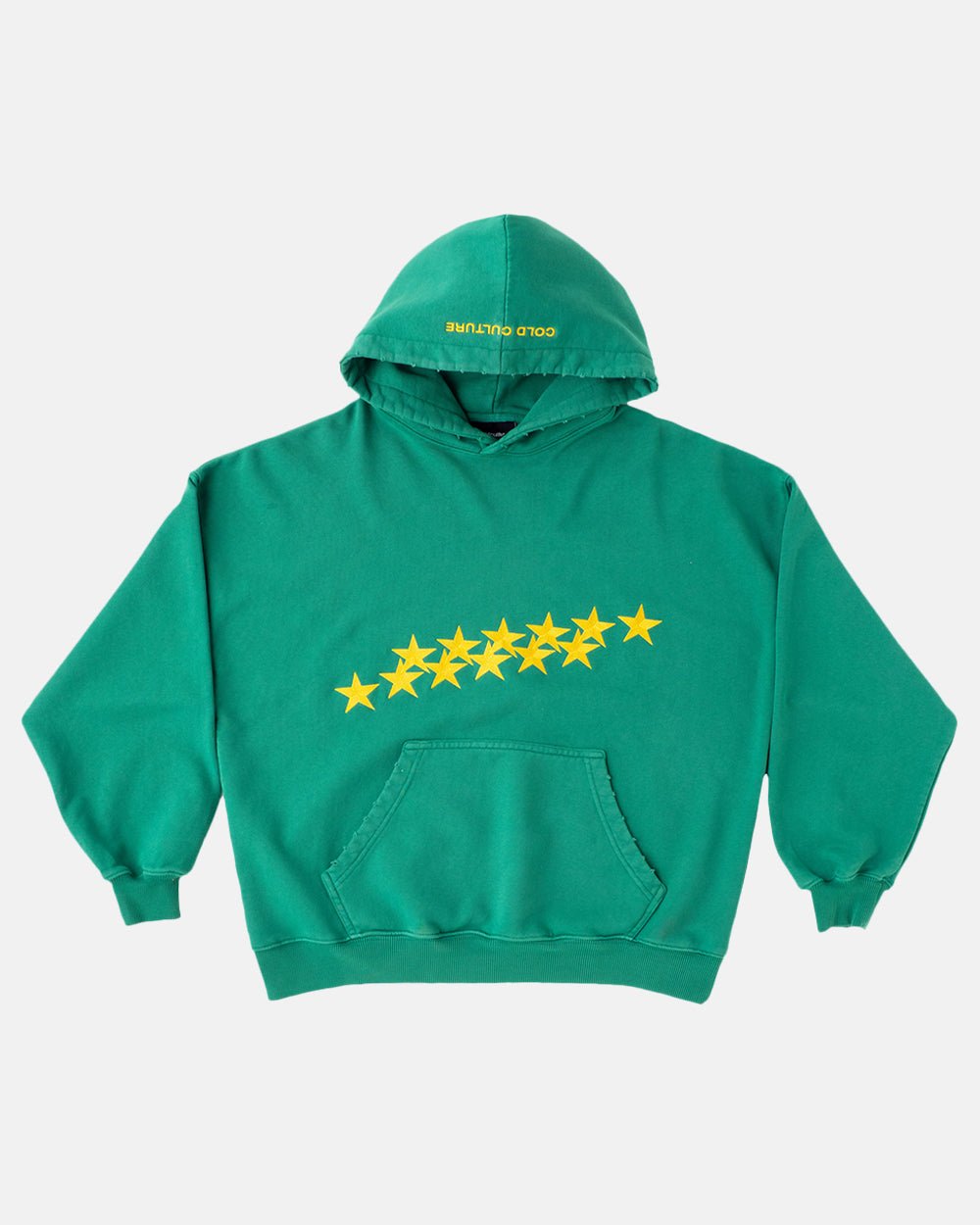 STARS HOODIE GREEN TREE - COLD CULTURE