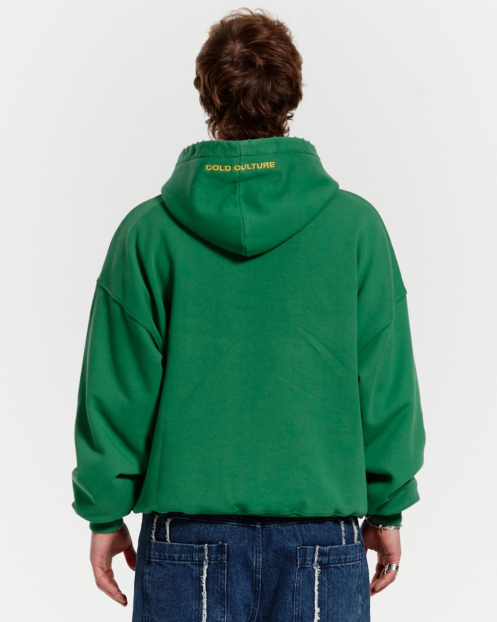 STARS HOODIE GREEN TREE - COLD CULTURE