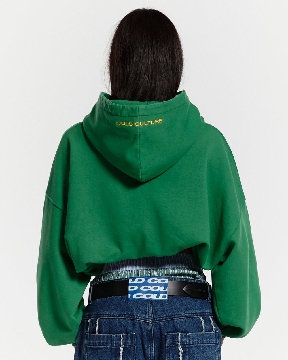 STARS HOODIE GREEN TREE - COLD CULTURE