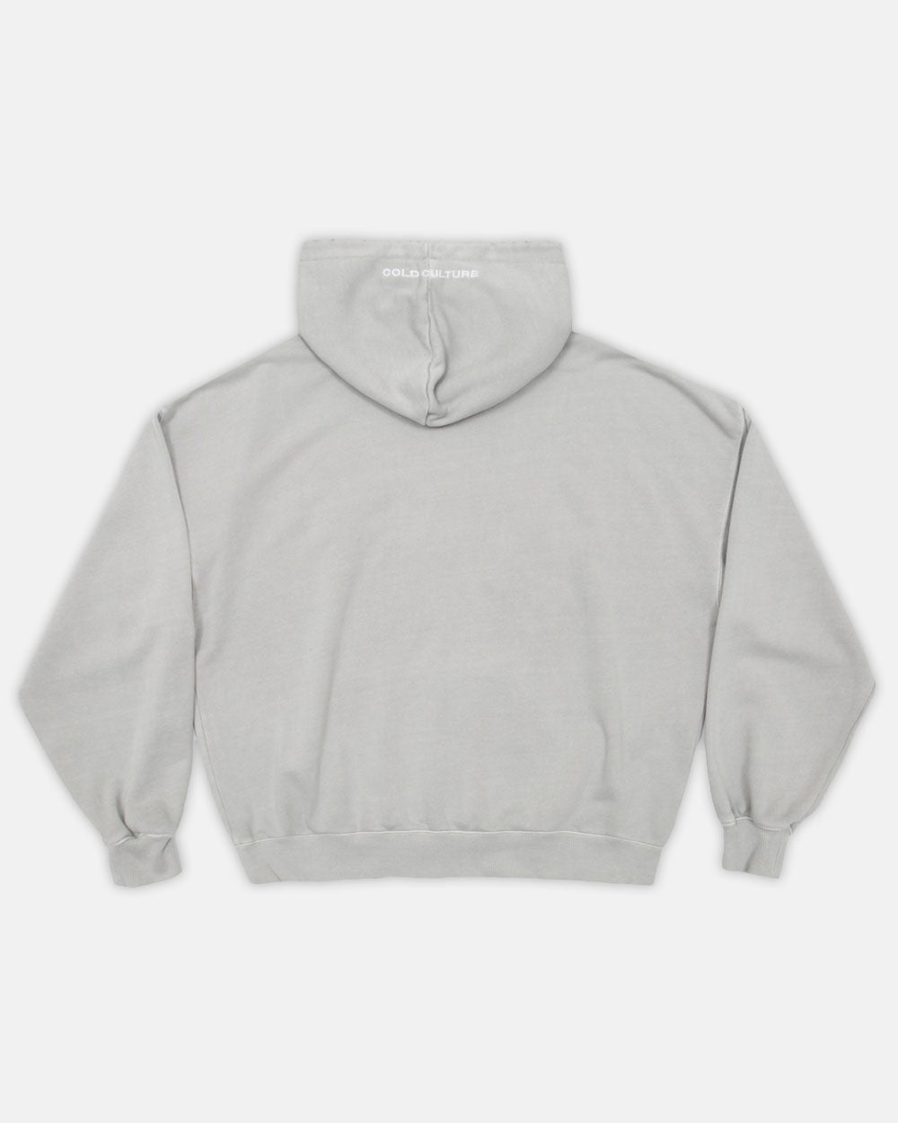 STARS HOODIE PALE GREY - COLD CULTURE