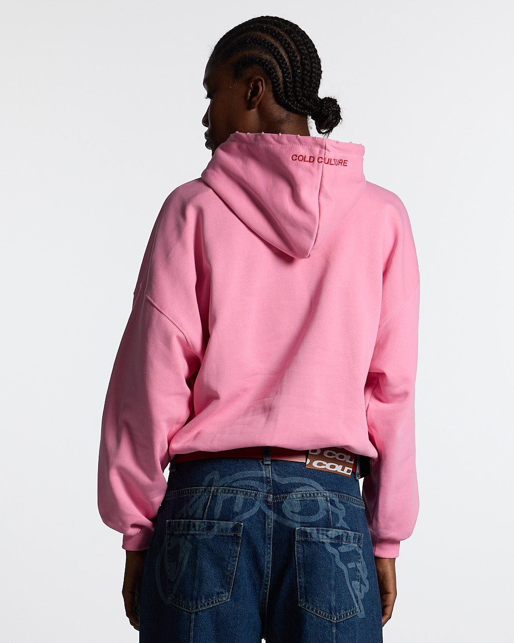 STARS HOODIE PANTHER PINK - COLD CULTURE