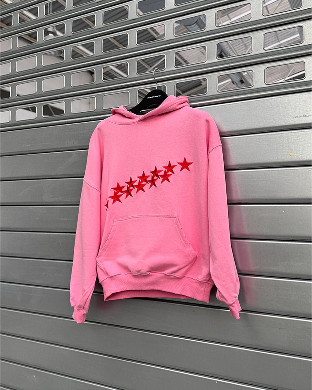 STARS HOODIE PANTHER PINK - Cold Culture