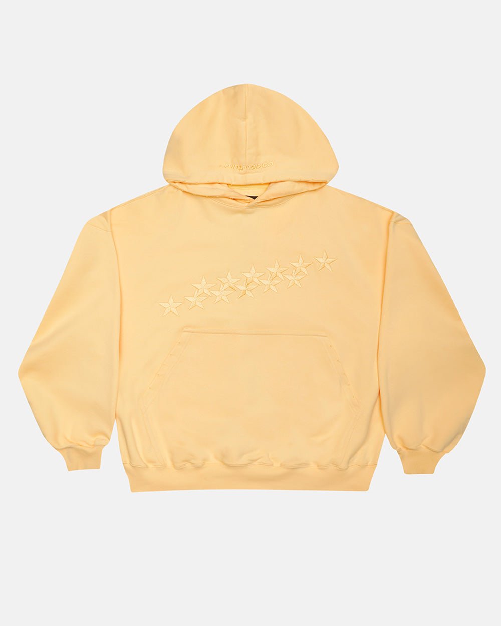 STARS HOODIE YELLOW - Cold Culture