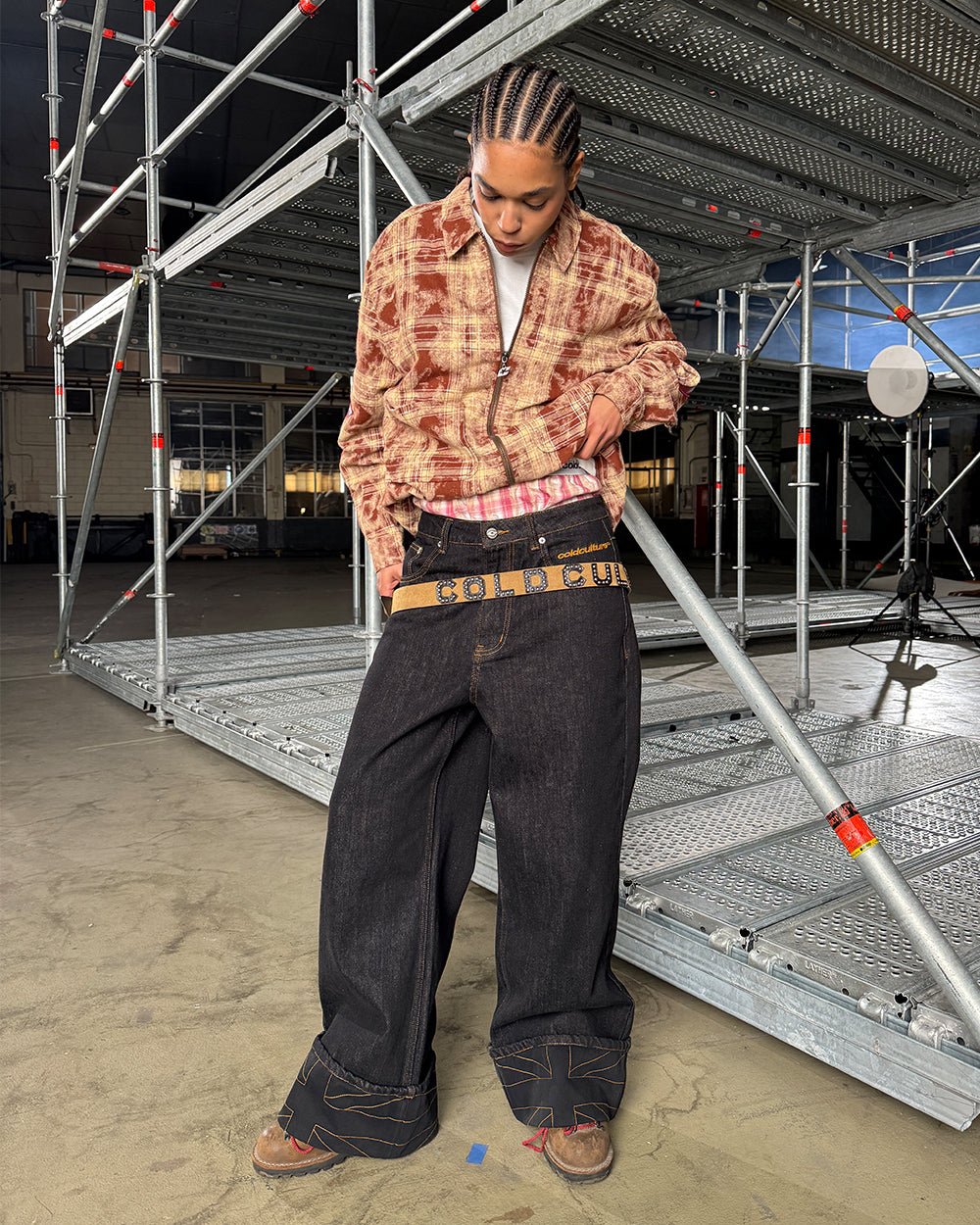 STARS JACKET BROWN - Cold Culture