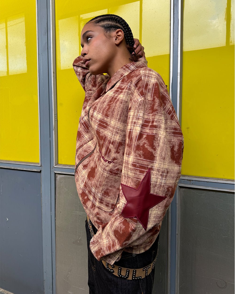 STARS JACKET BROWN - Cold Culture