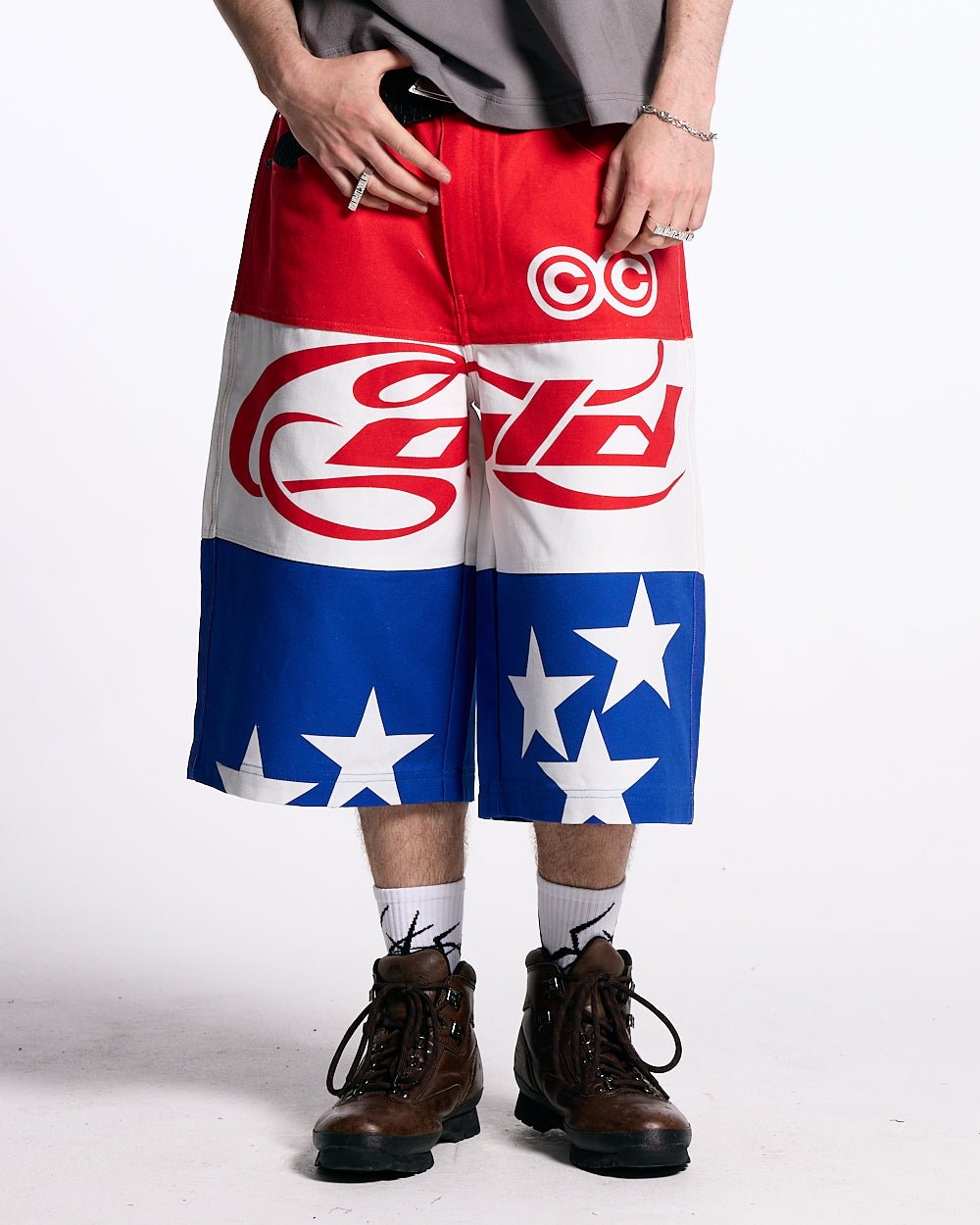 STARS JORTS RED WHITE AND BLUE - COLD CULTURE