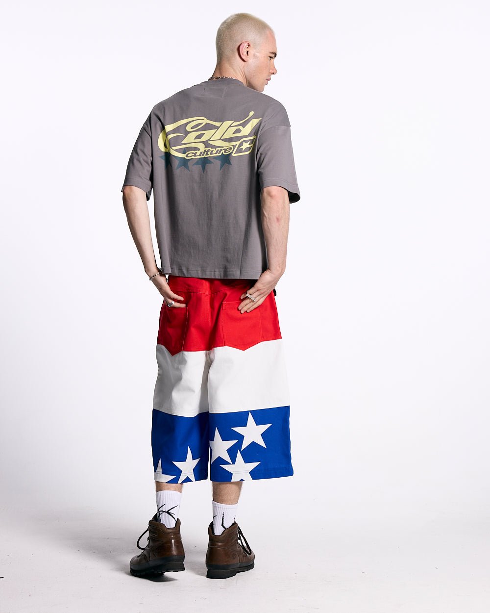 STARS JORTS RED WHITE AND BLUE - COLD CULTURE