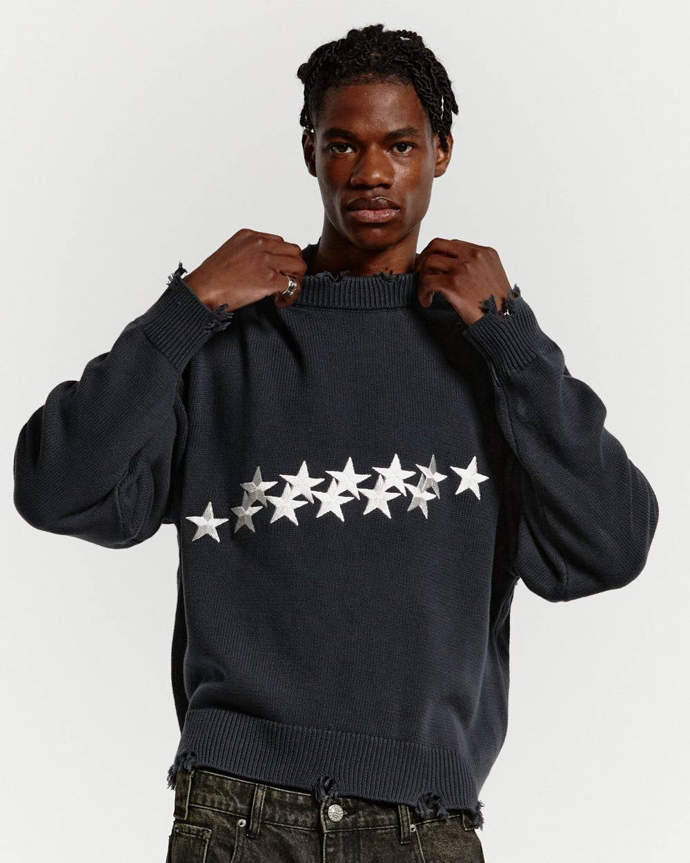 STARS KNIT INDIA INK - COLD CULTURE