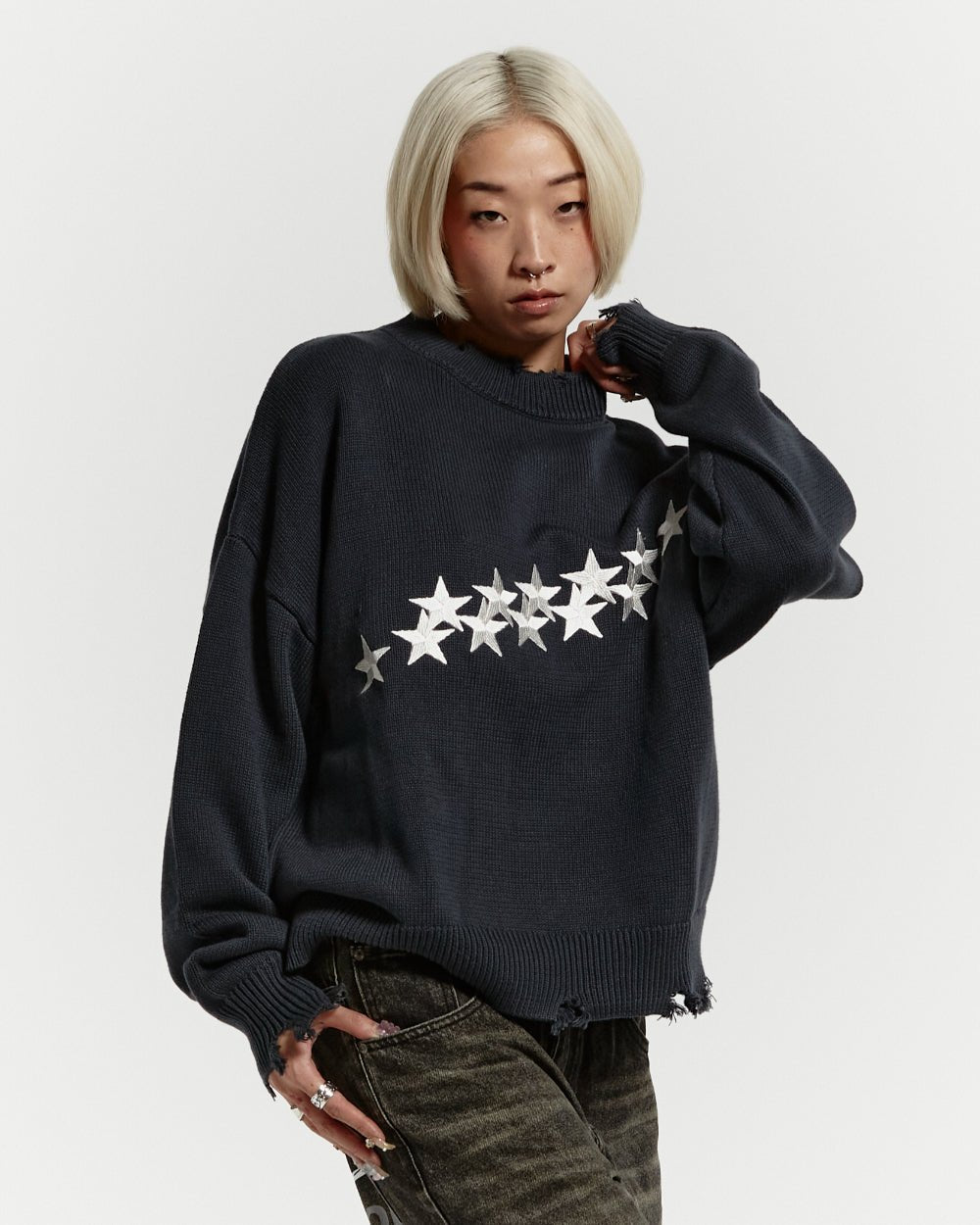 STARS KNIT INDIA INK - COLD CULTURE