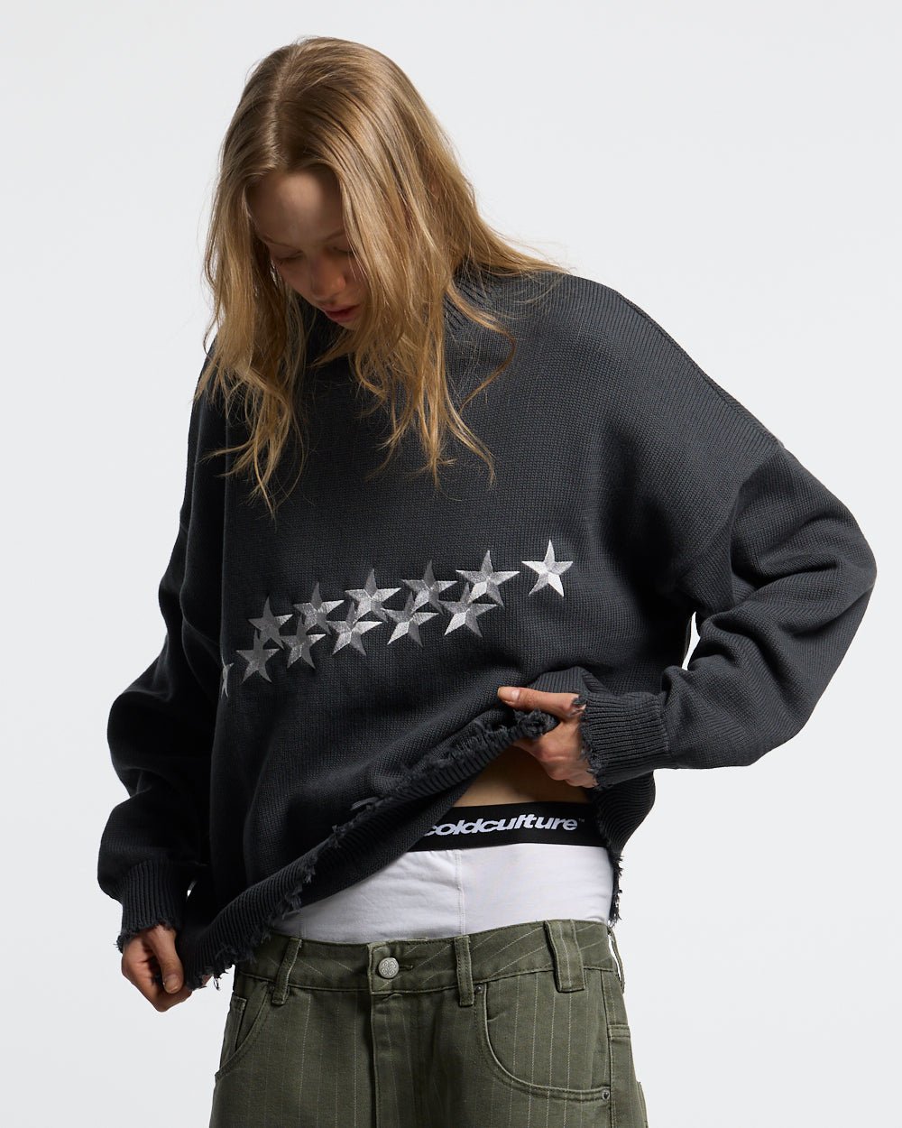 STARS KNIT INDIA INK - Cold Culture #woman
