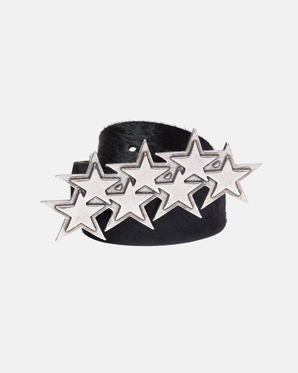 STARS LEATHER BELT FUR LINED - Cold Culture