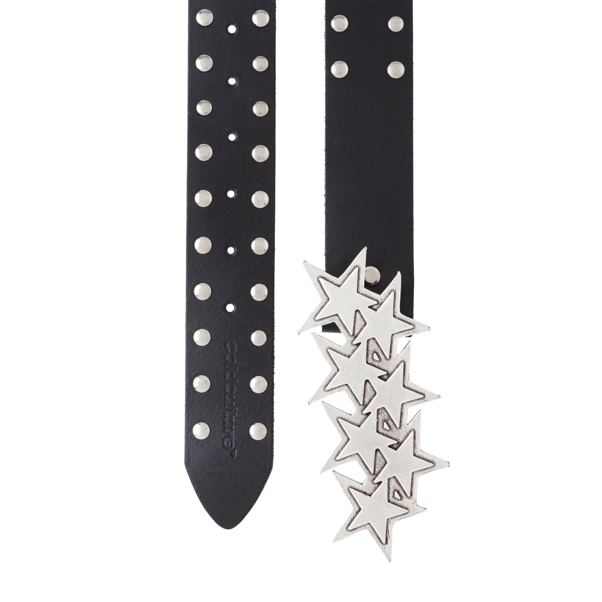 STARS LEATHER BELT RIVETS - Cold Culture