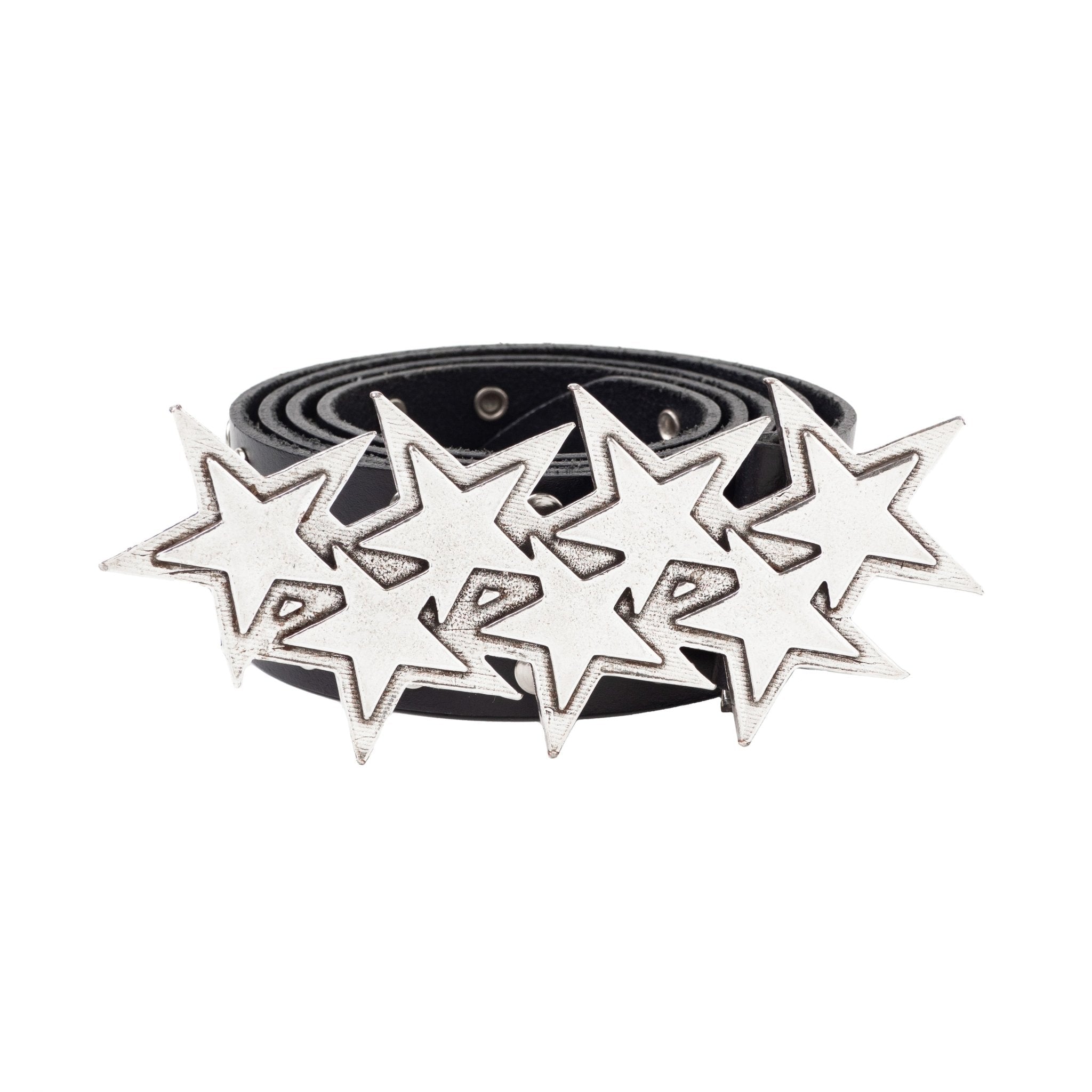 STARS LEATHER BELT RIVETS - Cold Culture