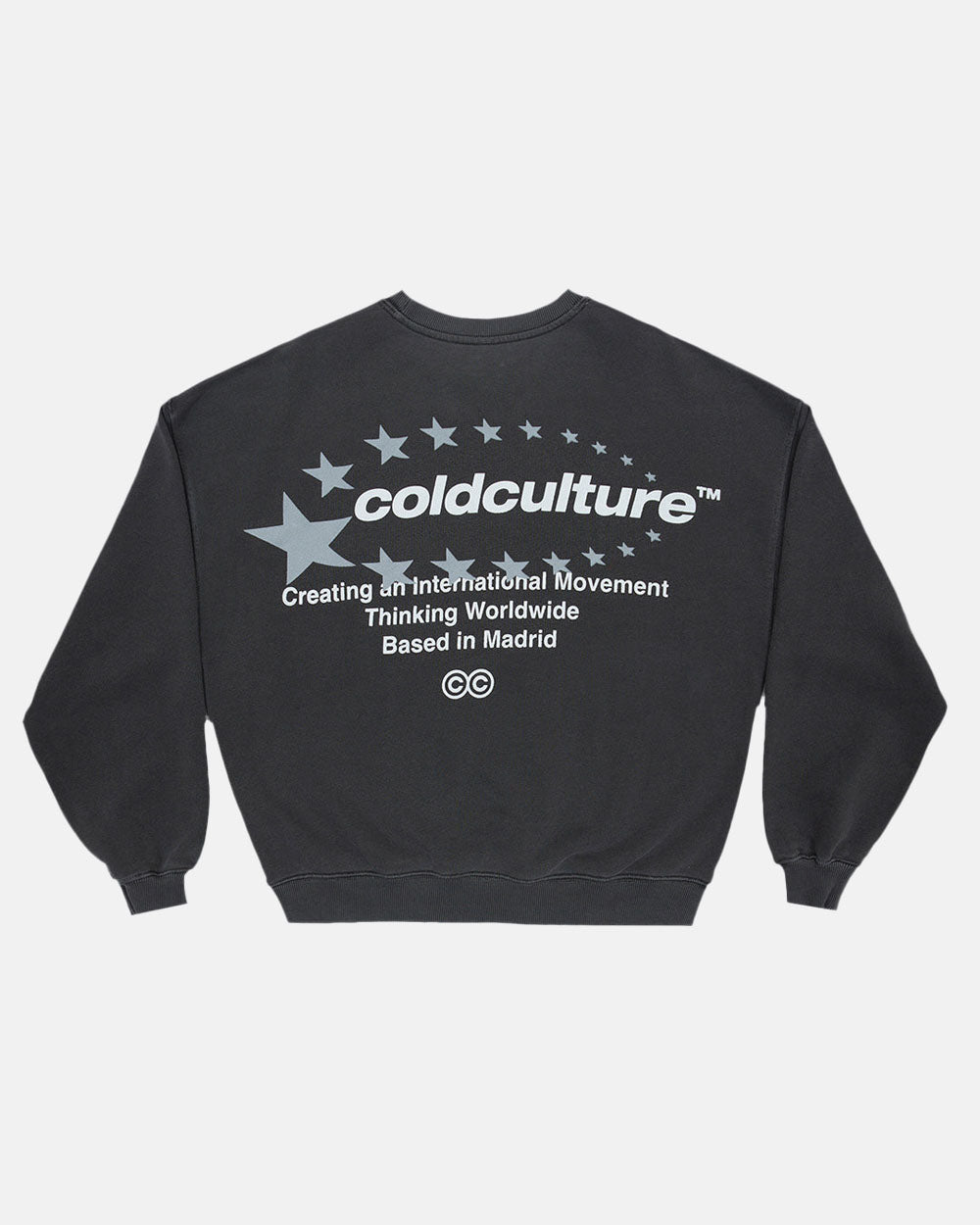 STARS STELLA CREWNECK BLACK - COLD CULTURE