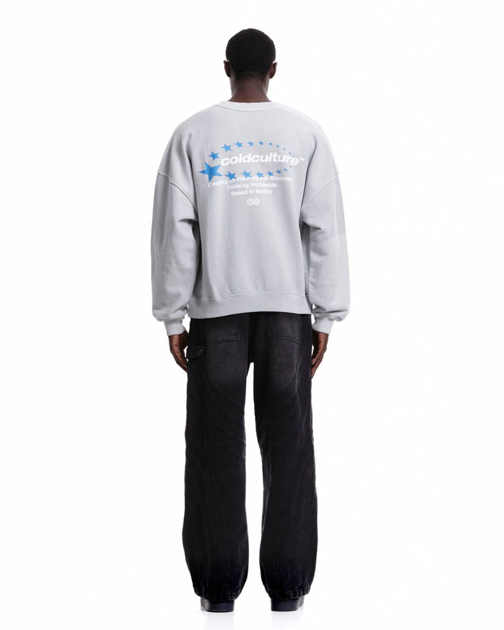 STARS STELLA CREWNECK PEARL GREY - COLD CULTURE