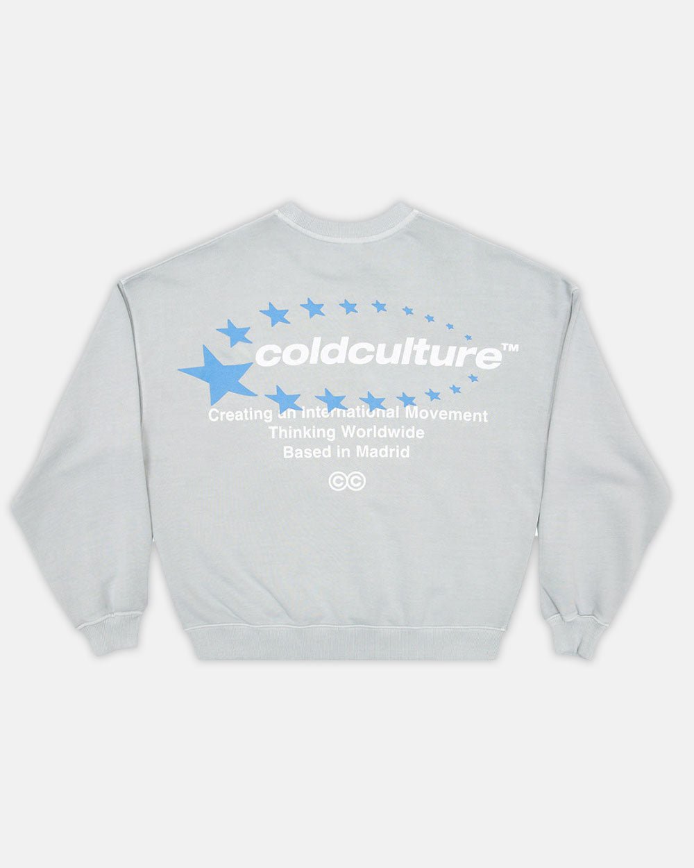 STARS STELLA CREWNECK PEARL GREY - COLD CULTURE