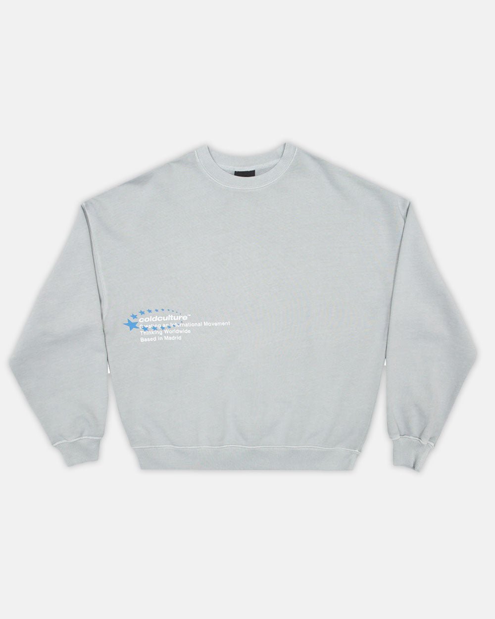 STARS STELLA CREWNECK PEARL GREY - COLD CULTURE