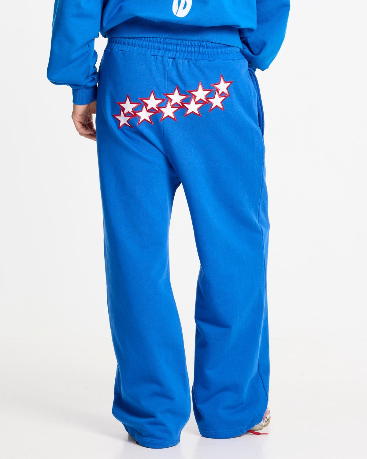 STARS SWEATPANTS BLUE - Cold Culture