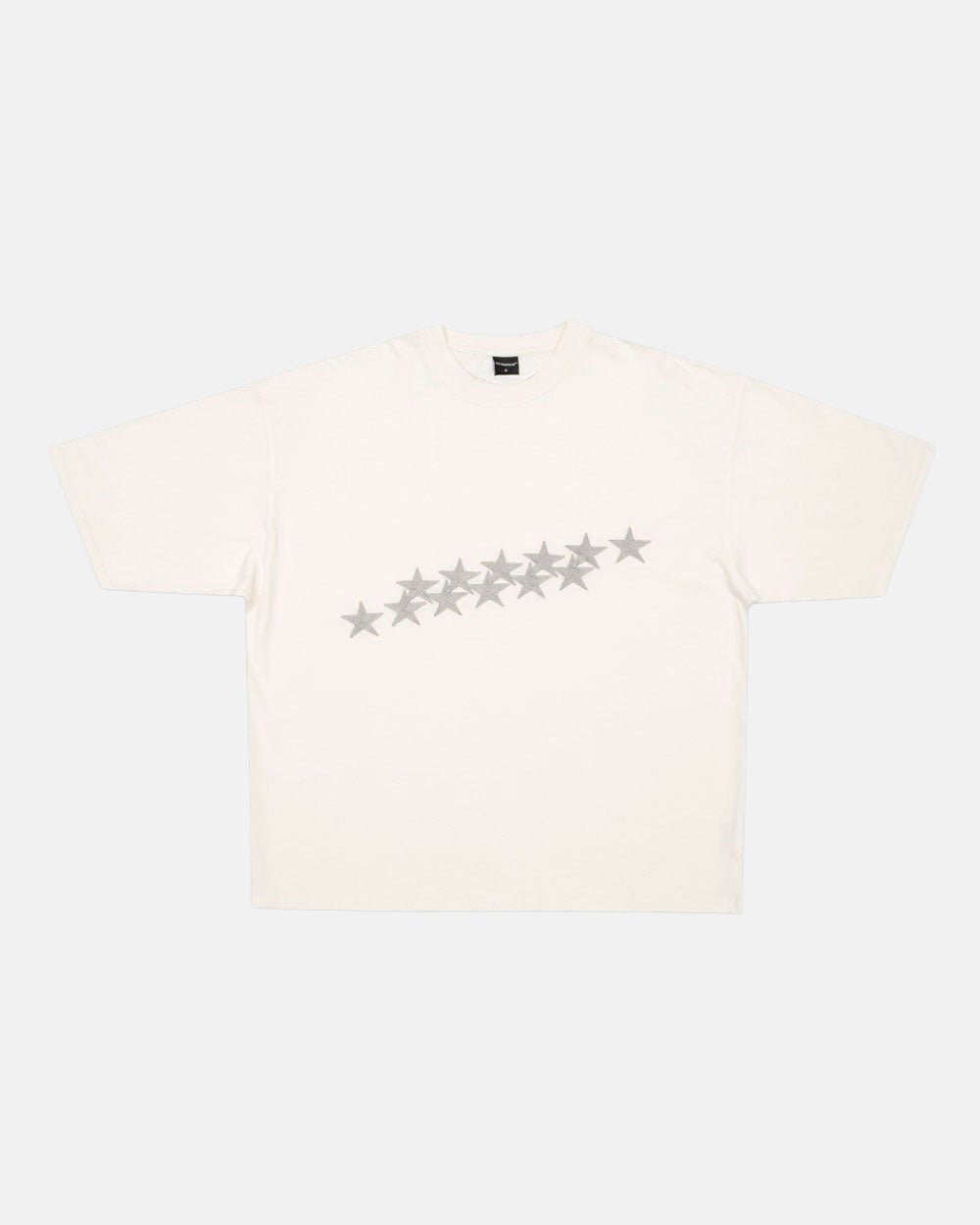 トップス star lettering tee (white) STARS TEE IVORY WHITE | COLD CULTURE™ | STREETWEAR CLOTHING BRAND