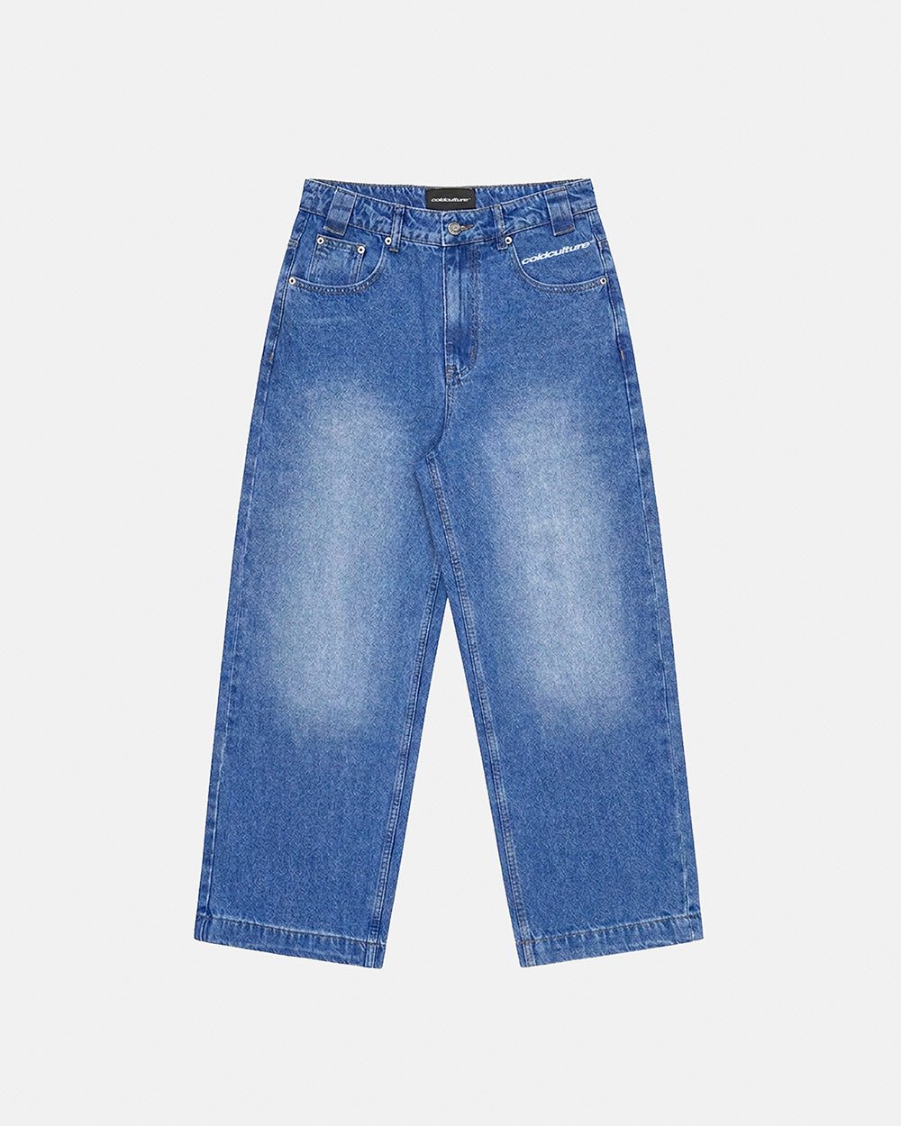 STARS V2 PANTS BLUE DENIM WASH - Cold Culture
