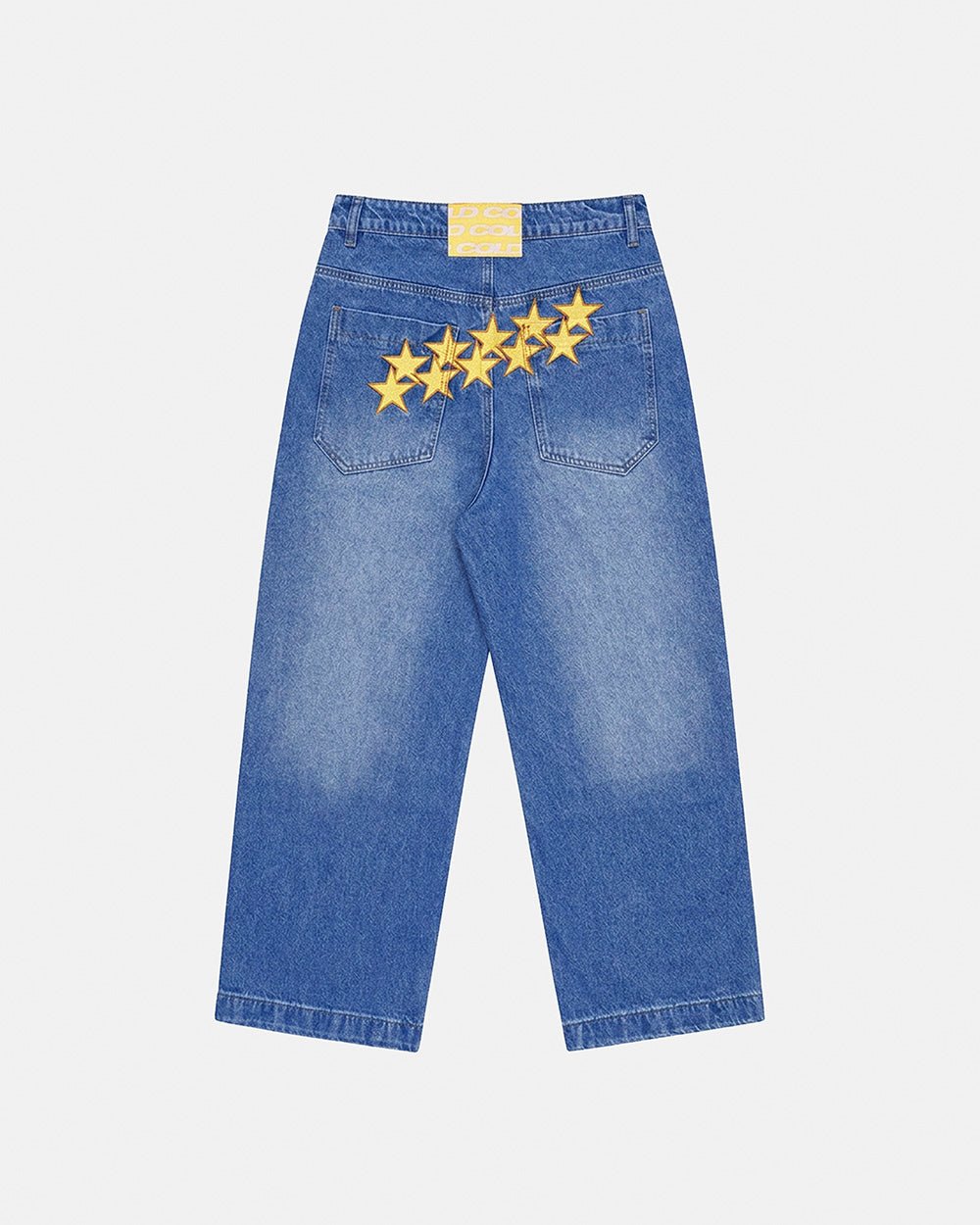 STARS V2 PANTS BLUE DENIM WASH - Cold Culture